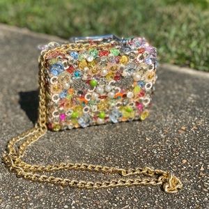 Custom Made Wooden Box Purse